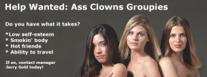 No Talent Ass Clowns groupies