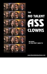 No Talent Ass Clowns Concert Poster